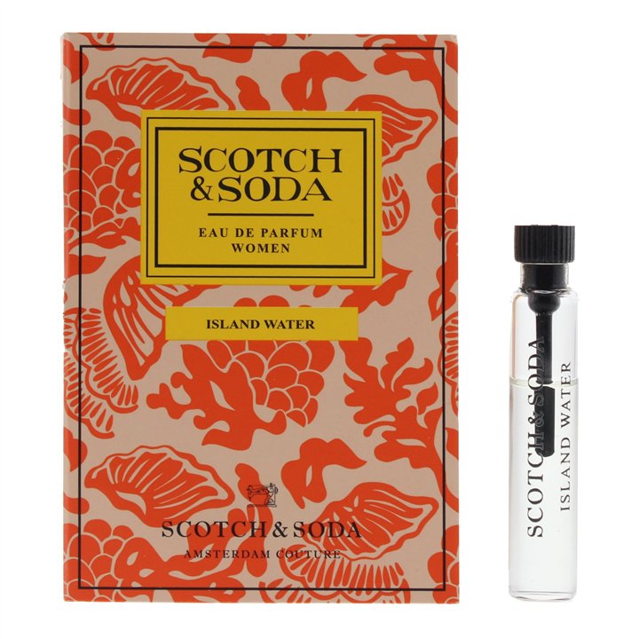 Scotch & Soda, Island Water, Eau De Parfum, For Women, 2 ml *Vial - Teknashop Ltd