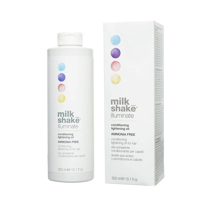 Milk Shake, Illuminate, Ammonia-Free, Hair Lightening Oil, For Conditioning, 300 ml - Teknashop Ltd