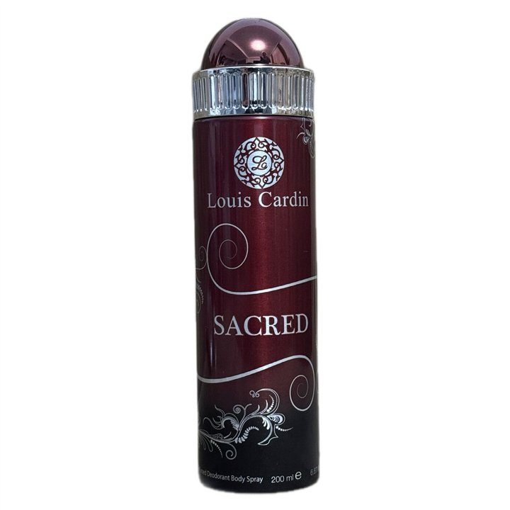 Louis Cardin, Sacred, Deodorant Spray, For Men, 200 ml - Teknashop Ltd