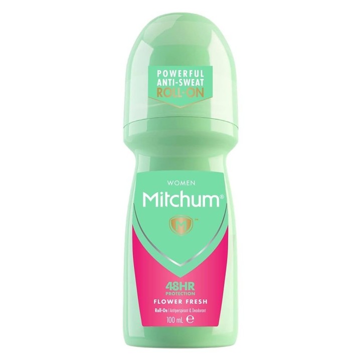 Mitchum, Flower Fresh, Anti-Perspirant, Deodorant Roll-On, For Women, 100 ml - Teknashop Ltd