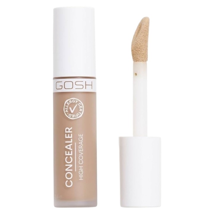 Gosh, Gosh, High Coverage, Liquid Concealer, 005, Tawny, 6 ml - Teknashop Ltd