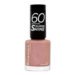 Rimmel London 60 Seconds Super Shine Nail Lacquer 510 Euphoria - unisex - Teknashop Ltd