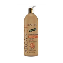 Kativa Argan Oil Conditioner Protection Softness & Shine 1000ml - unisex - Teknashop Ltd