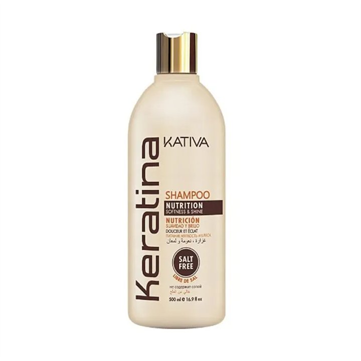 Kativa Keratina Shampoo 500ml - unisex - Teknashop Ltd