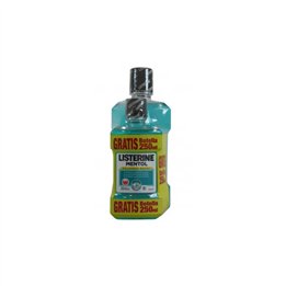 Listerine Mentol Oral Rinse 500+250ml - unisex - Teknashop Ltd