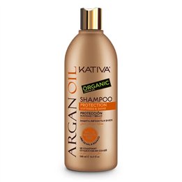 Kativa Argan Oil Shampoo Protection Softness & Shine 500ml - unisex - Teknashop Ltd