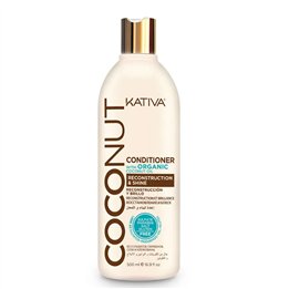 Kativa Coconut Conditioner Reconstruction & Shine 500ml - unisex - Teknashop Ltd