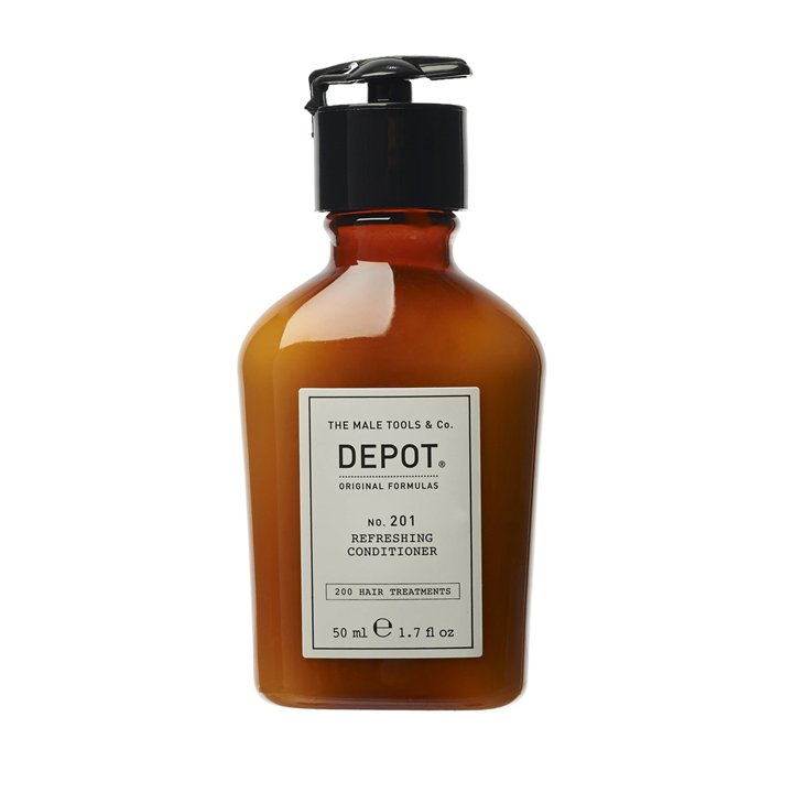 Depot, 200 Hair Treatments No. 201, Botanical Complex, Hair Conditioner, For Moisturizing, 50 ml - Teknashop Ltd