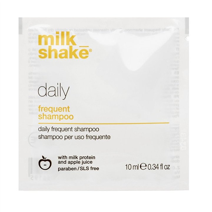 Milk Shake, Daily Frequent, Paraben-Free, Hair Shampoo, Hydrate & Protect, 10 ml - Teknashop Ltd