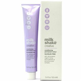 Milk Shake, Creative, SLS/SLES-Free, Permanent Hair Dye, 9.869BR Very Light Blond Chestnut Red, 100 ml - Teknashop Ltd