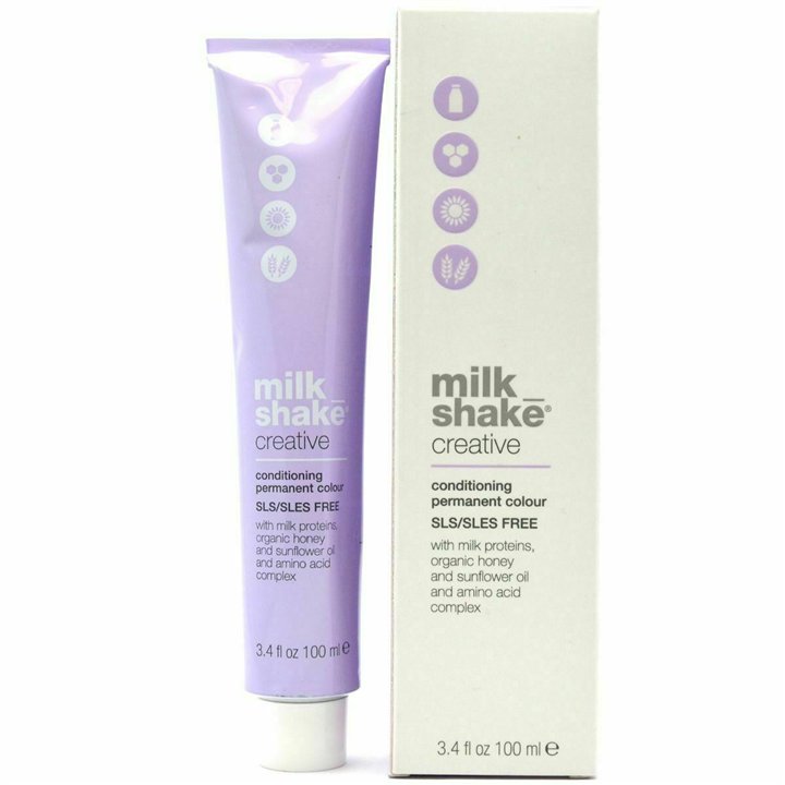 Milk Shake, Creative, SLS/SLES-Free, Permanent Hair Dye, 9.869BR Very Light Blond Chestnut Red, 100 ml - Teknashop Ltd