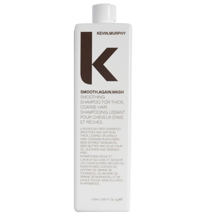 Kevin Murphy, Smooth Again Wash, Hair Shampoo, For Smoothening, 1000 ml - Teknashop Ltd