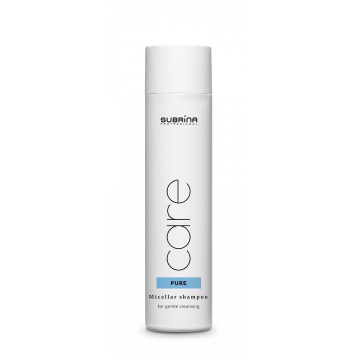 Subrina Professional, Care Pure Micellar, Panthenol, Hair Shampoo, Weightless/Strong & Soft, 250 ml - Teknashop Ltd