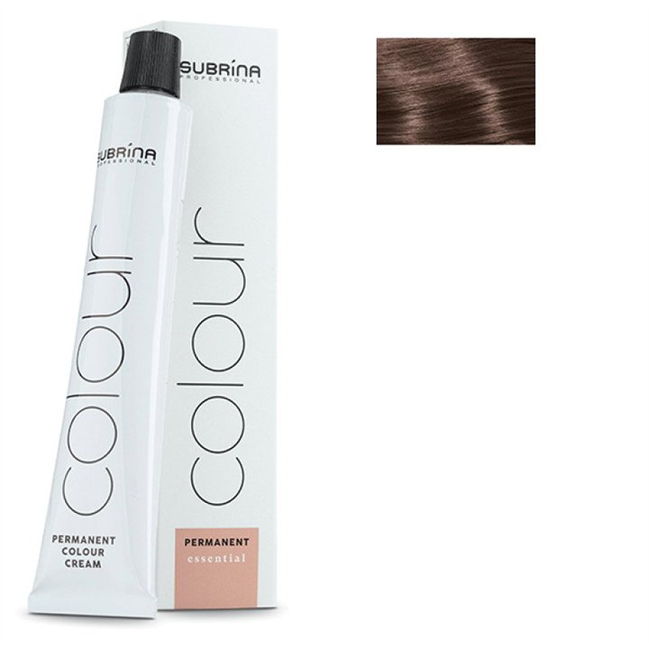 Subrina Professional, Essential Colour, Permanent Hair Dye, 6/00 Natural Dark Blonde, 100 ml - Teknashop Ltd