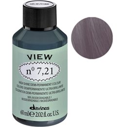 Davines, View, Demi-Permanent Hair Dye, 7.21 Gloss, 60 ml - Teknashop Ltd