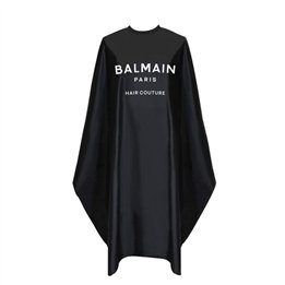 Balmain Professionnel, Black Cutting, Hairdressing Textile Cape - Teknashop Ltd