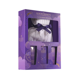Set The Luxury Bathing Company: Cosy Up Lavender Dreams, Soothing & Relaxing, Vanilla, Bath Salt, 80 g + Cosy Up Lavender Dreams
