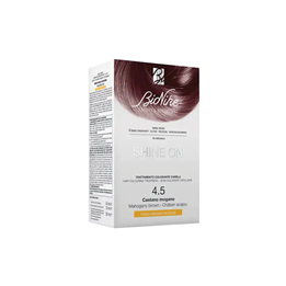 BioNike, Shine On, Permanent Hair Dye, 4.5 Mahogany Brown, 145 ml