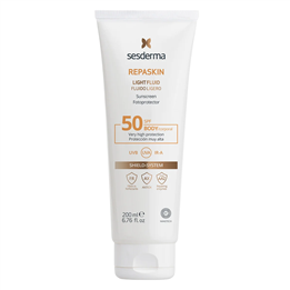 Sesderma, Repaskin, Protecting & Repairing, Before Sun Exposure, Fluid, SPF 50, 200 ml - Teknashop Ltd