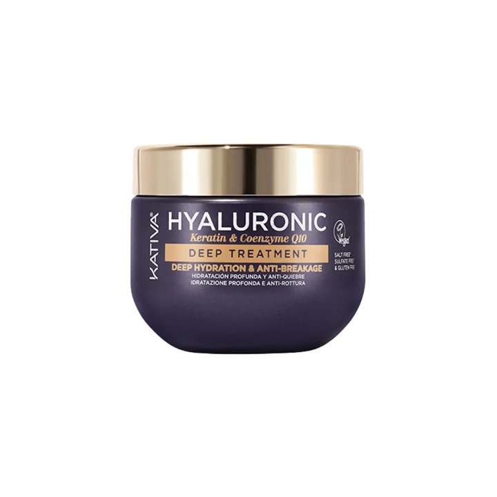 Kativa Hyaluronic Keratin y Coenzyme Q10 Deep Treatment 300ml - unisex - Teknashop Ltd