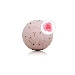 Roses Bath Bomb with Rose Petals 150 gr - 8412345047848 - Teknashop Ltd