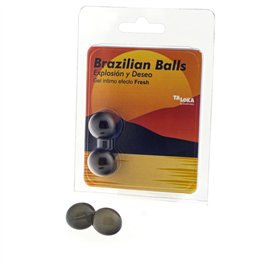 Set 2 Brazilian Balls Gel Fresh Effect - 8412345047435 - Teknashop Ltd