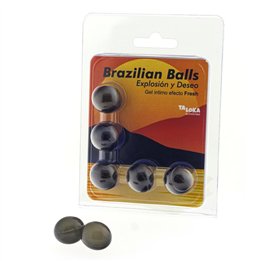 Set 5 Brazilian Balls Gel Fresh Effect - 8412345047633 - Teknashop Ltd