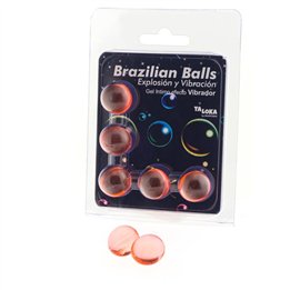 Set 5 Brazilian Balls Gel Vibration Effect - 8412345047558 - Teknashop Ltd