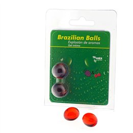 Set 2 Brazilian Balls Strawberry and Cherry Aroma - 8412345047305 - Teknashop Ltd