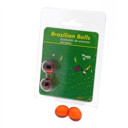 Set 2 Brazilian Balls Explosion Strawberry and Champnage Aroma - 8412345047275 - Teknashop Ltd