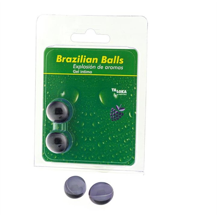 Set 2 Brazilian Balls Red Fruits Aroma - 8412345047282 - Teknashop Ltd