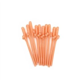 Penis-Shaped Straws - Pack of 10 - 8412345051449 - Teknashop Ltd