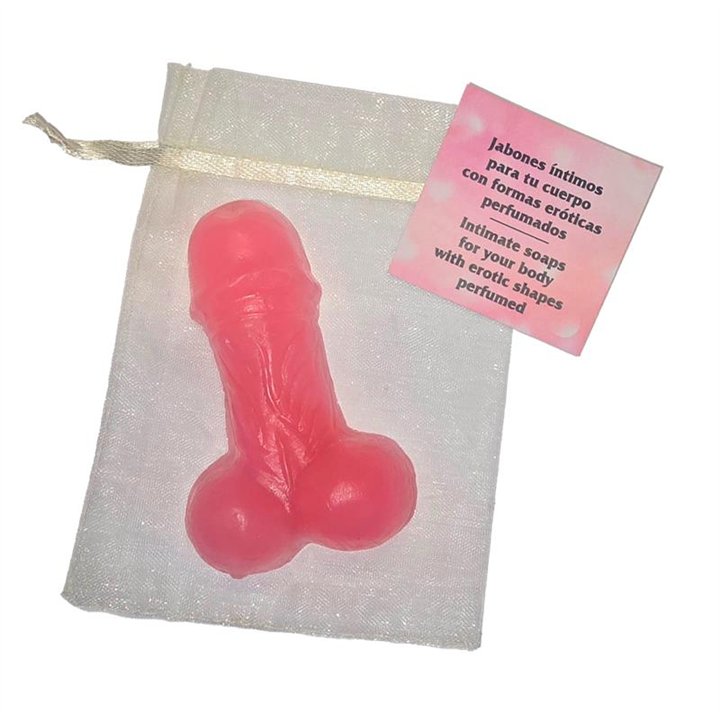 Penis Shaped Soap Pink 25gr - 8412345052644 - Teknashop Ltd
