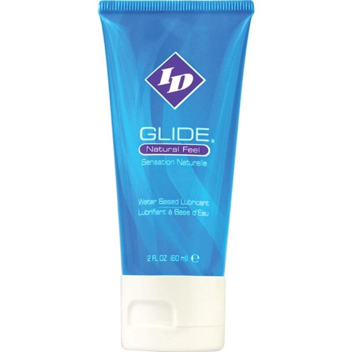 ID GLIDE - WATER BASED LUBRICANT ULTRA LONG LASTING TRAVEL TUBE 60 ML - D-236927 - Teknashop Ltd
