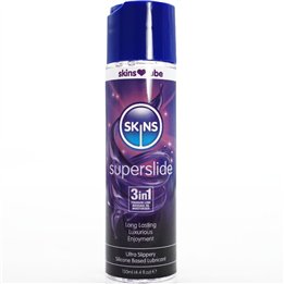 SKINS - SUPERSLIDE SILICONE-BASED LUBRICANT 130 ML - D-244873 - Teknashop Ltd