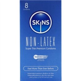 SKINS - LATEX-FREE CONDOMS PACK OF 8 - D-245914 - Teknashop Ltd