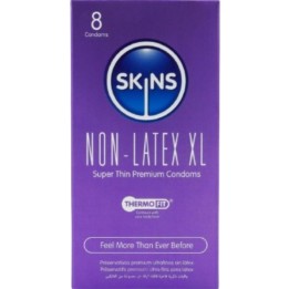 SKINS - LATEX-FREE CONDOMS XL PACK OF 4 - D-245916 - Teknashop Ltd
