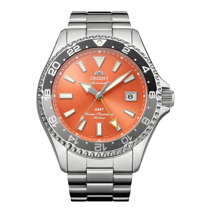 Orient Mako GMT Automatic RA-BC0004Y30B Men's Watch - RA-BC0004Y30B - Teknashop Ltd