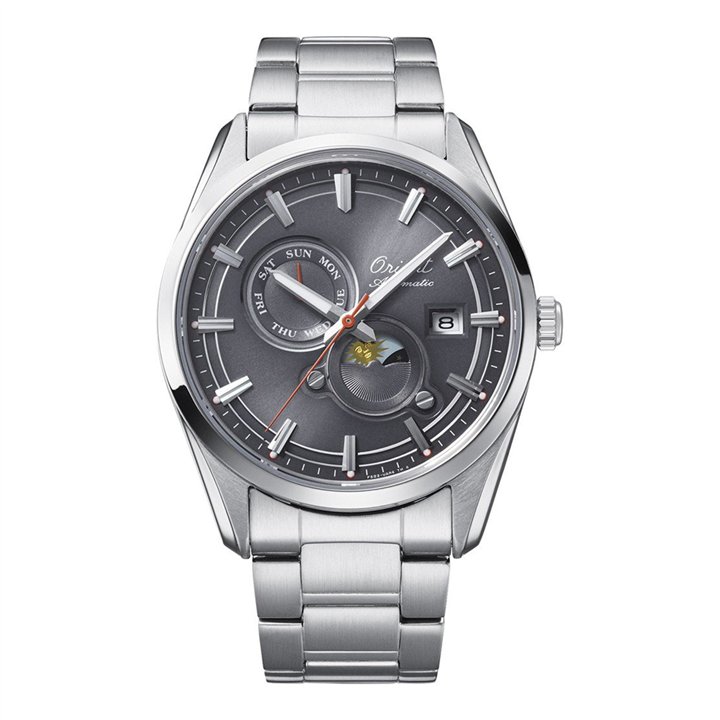 Orient Stretto Sun and Moon Limited Edition 75th Anniversary Automatic RA-AK0311N30B Men's Watch - RA-AK0311N30B - Teknashop Ltd