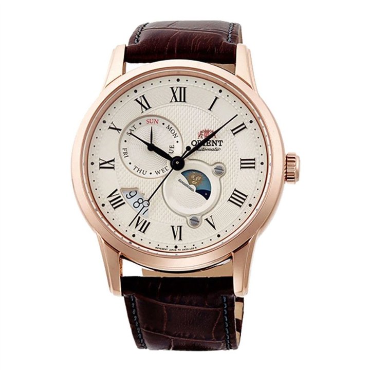 Orient Sun and Moon Automatic RA-AK0007S30B Men's Watch - RA-AK0007S30B - Teknashop Ltd