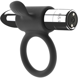 BLACK&SILVER - CAMERON RECHARGEABLE RING SILVER - D-226990