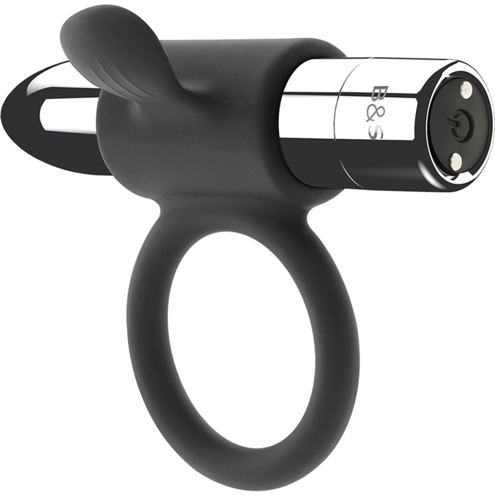 BLACK&SILVER - CAMERON RECHARGEABLE RING SILVER - D-226990