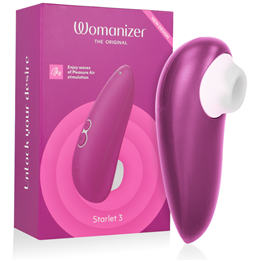 WOMANIZER - STARLET 3 CLITORAL STIMULATOR VIOLET - D-235665