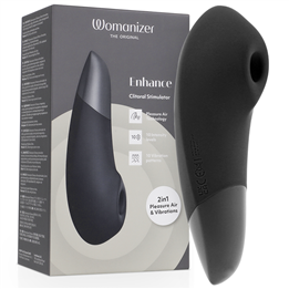 WOMANIZER - ENHANCE CLITORIAL STIMULATOR BLACK - D-245095
