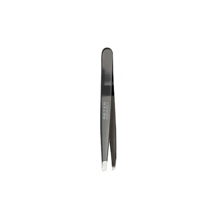 Beter Enamelled Stainless Steel Slanted Tip Tweezers - unisex - Teknashop Ltd