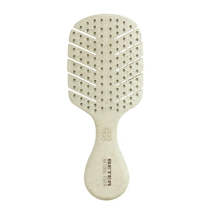 Beter Cepillo Detangling Mini Natural Fiber Beige - unisex - Teknashop Ltd