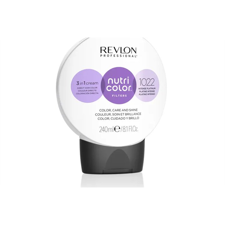Revlon - Nutri Color Filters Toning 240ml - 1022 Intense Platinum - unisex - Teknashop Ltd