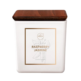 Aroma Home, Raspberry & Jasmine, Scented Candle, 115 g