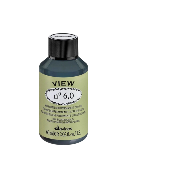 Davines, View, Demi-Permanent Hair Dye, 6.0 , 60 ml