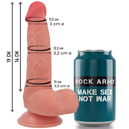 ROCKARMY - LIQUID SILICONE FOX 19 CM -O- 3.2 CM - D-238276